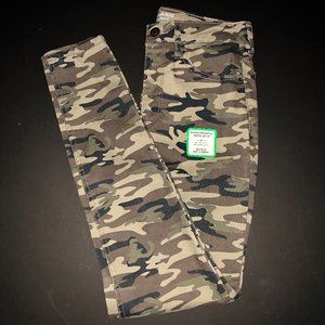 Camoflage Print Recycled Earth Friendly NOBO Jeans